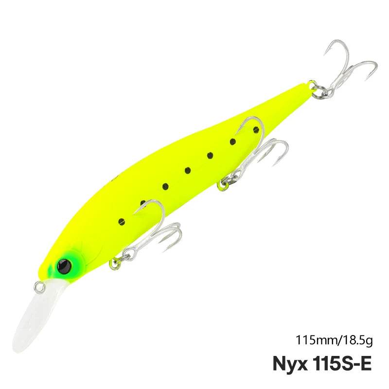 TSURINOYA 115S NYX Sinking Minnow Jerkbait - Fish & Cheaps | Fishing & Outdoor Gear