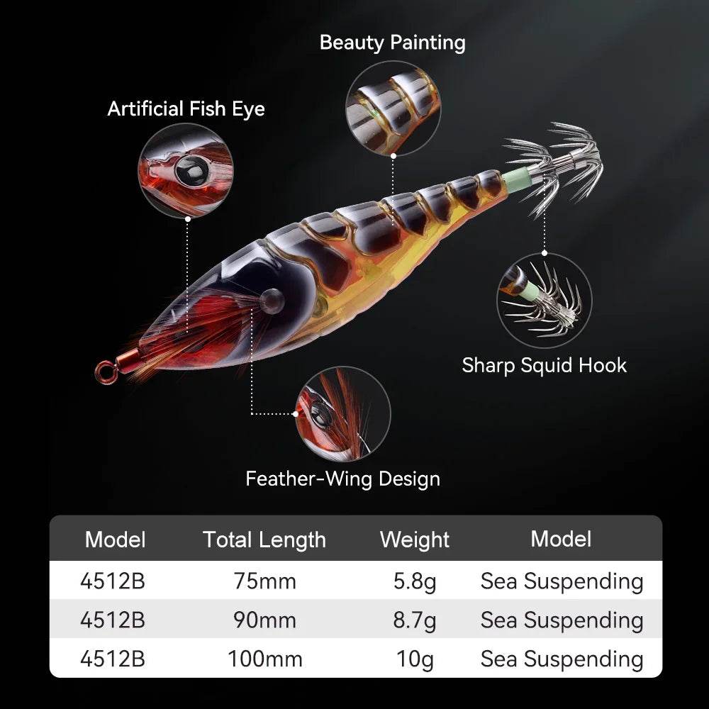 Kingdom EGIKING Luminous Squid Jigs - Fish & Cheaps | Fishing & Outdoor Gear