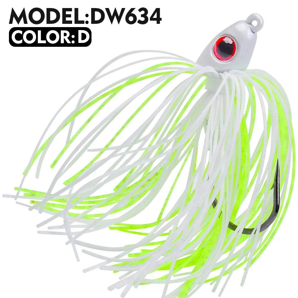 PROBEROS Weedless Spinnerbait Jig - Fish & Cheaps | Fishing & Outdoor Gear
