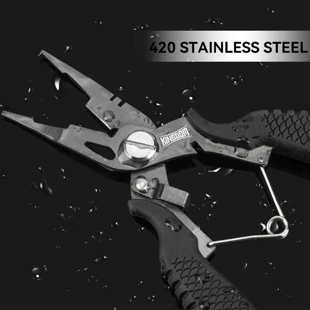 Kingdom Multi-Function Fishing Pliers & Rope Thrower - Fish & Cheaps | Fishing & Outdoor Gear