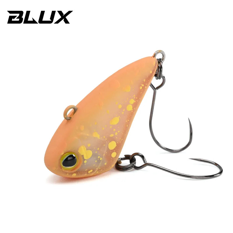 BLUX Tapdancer 28mm 2.6g Mini VIB Lipless Crankbait Fishing Lure Stream Area Trout Vibration Plastic Wobbler Artificial Bait