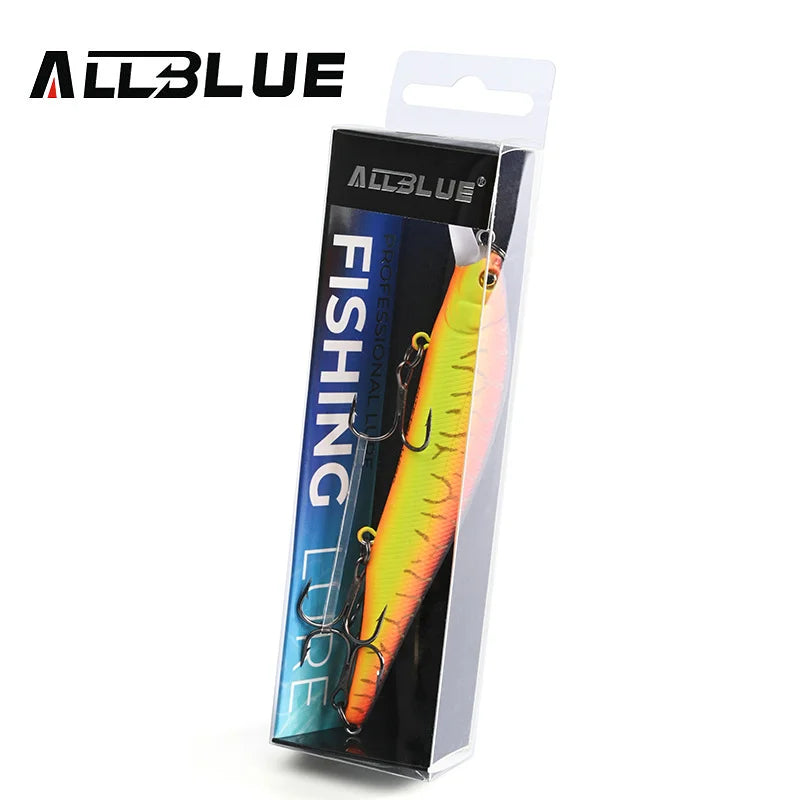 ALLBLUE KITETSU 115SP Wobbler Suspend Fishing Lure 115mm 15.4g Hard Plastic Minnow Pike Bass Perch Artificial Bait Tackle