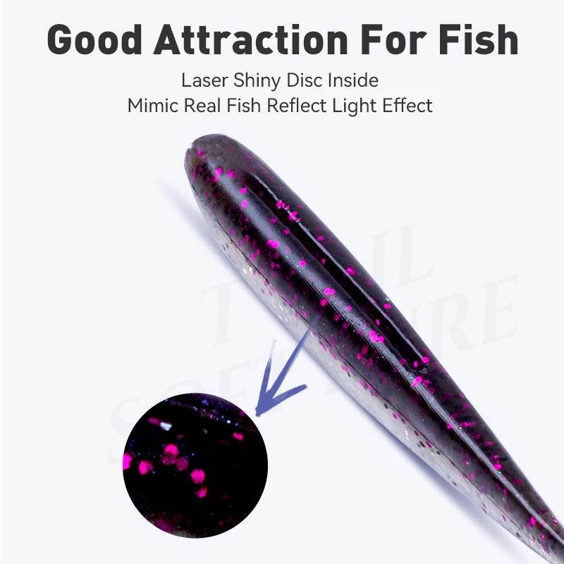 KINGDOM Soft Silicone Lures – Lifelike Swimbaits Pack - Fish & Cheaps | Fishing & Outdoor Gear