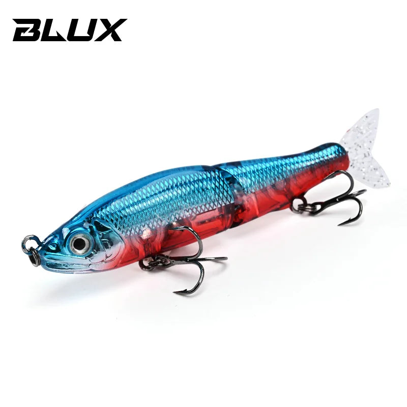 BLUX JACK CLAW 70F 70mm 4.2g Slow Floating Jointed Swimbait Minnow Wobbler Fishing Lure Artificial Hard Bait for Pike Bass Trout