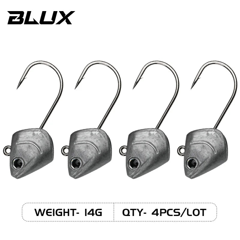 BLUX BLOD SHAD 80mm 105mm Soft Fishing Lure Jighead Black Tail Minnow Artificial Silicone Bait Saltwater Sea Bass Swimbait Gear