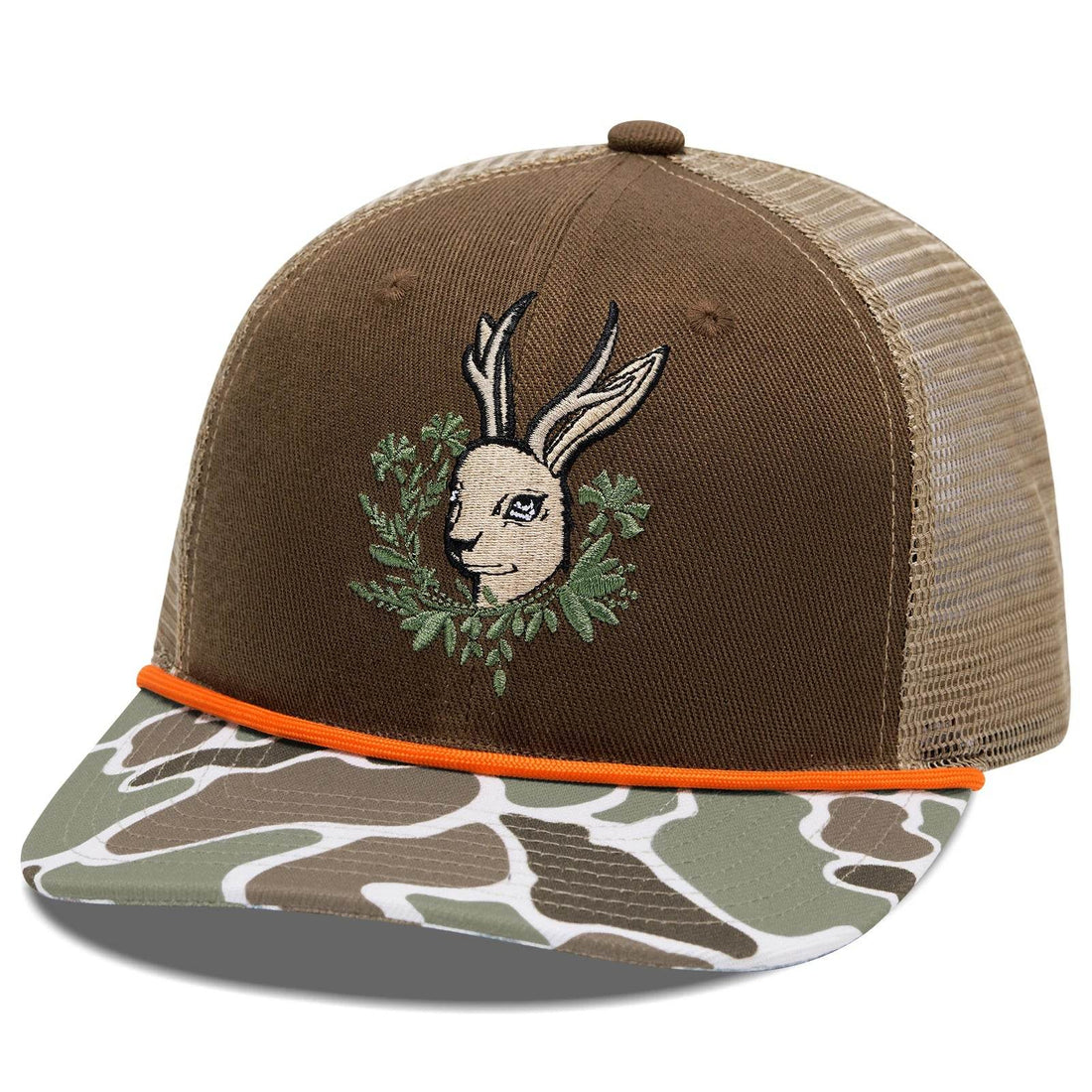 BASSDASH Camo Rope Trucker Hat - Fish & Cheaps | Fishing & Outdoor Gear