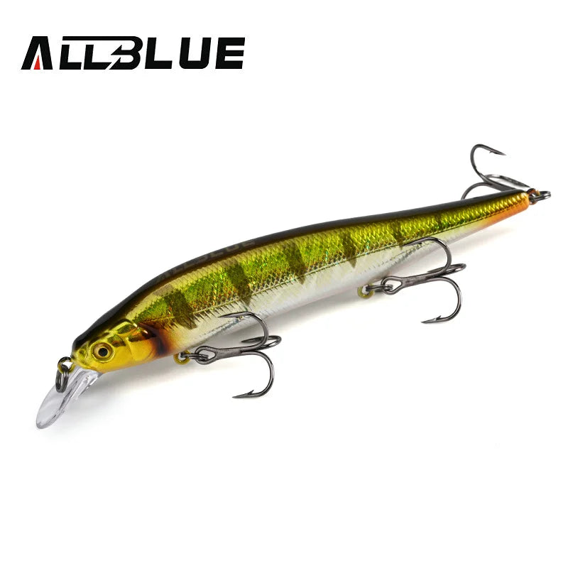 ALLBLUE KITETSU 115SP Wobbler Suspend Fishing Lure 115mm 15.4g Hard Plastic Minnow Pike Bass Perch Artificial Bait Tackle