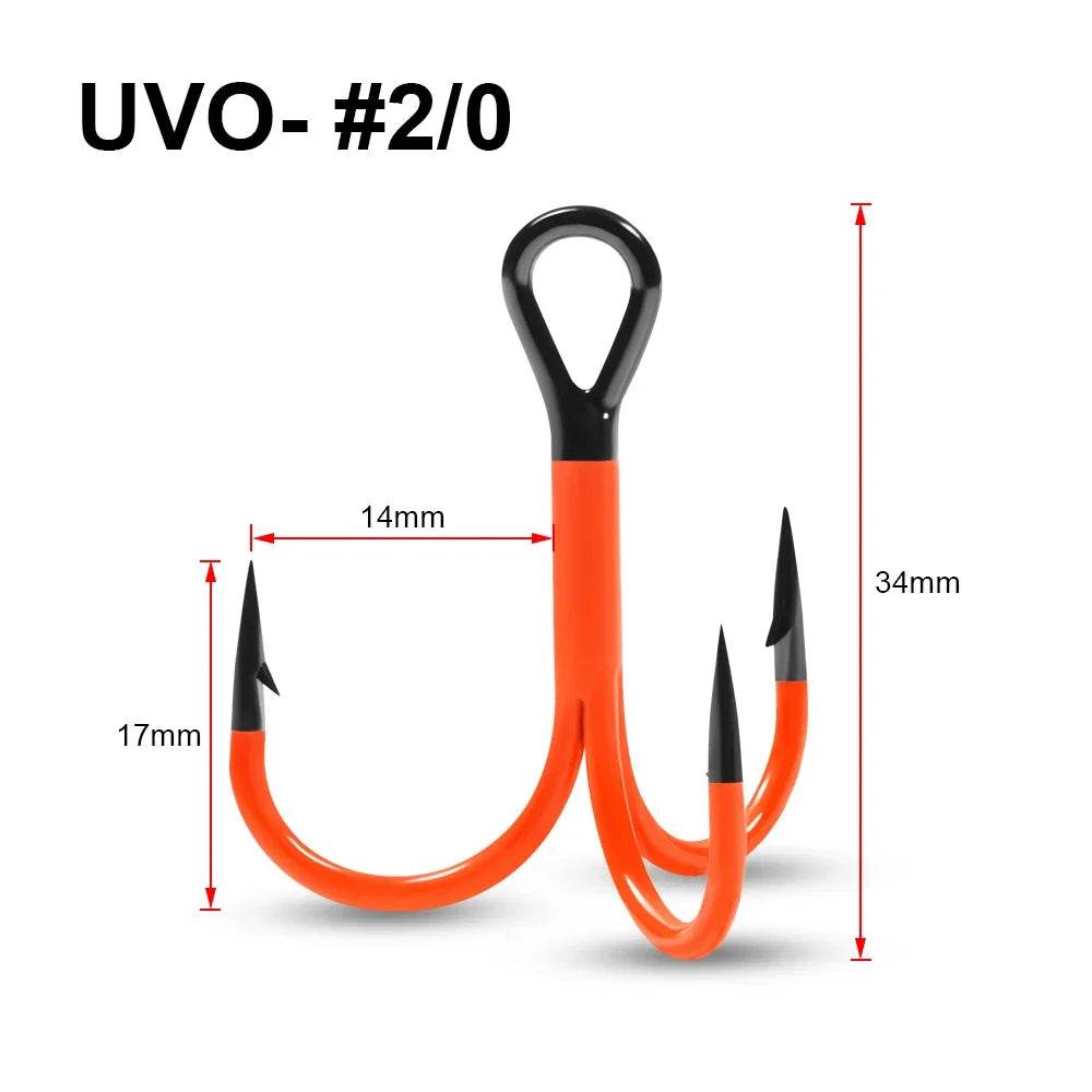 Spinpoler Flame Treble Hook UV-Active - Fish & Cheaps | Fishing & Outdoor Gear