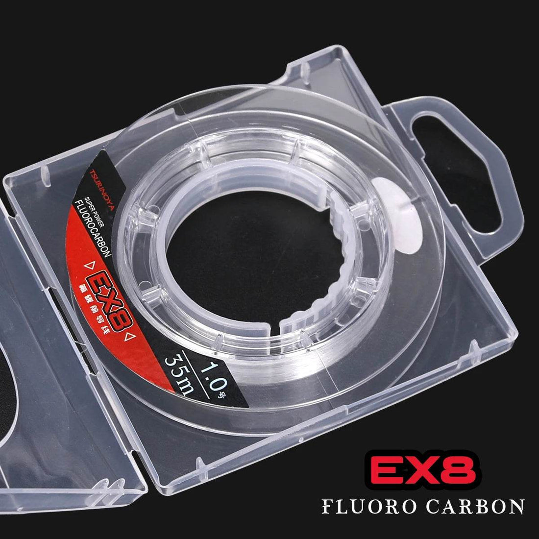 TSURINOYA EX8 Fluorocarbon Leader 35m - Fish & Cheaps | Fishing & Outdoor Gear