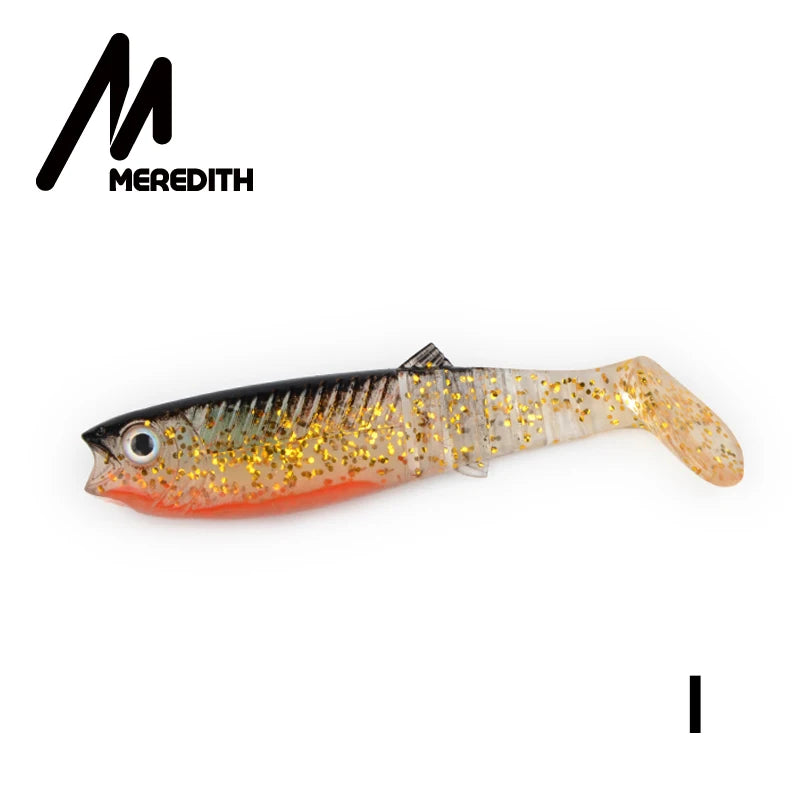 MEREDITH 5PCS 10.5g 10cm Lures Fishing Lures soft Fishing Baits Cannibal Soft Lures Shads Fishing Fish JX62-10