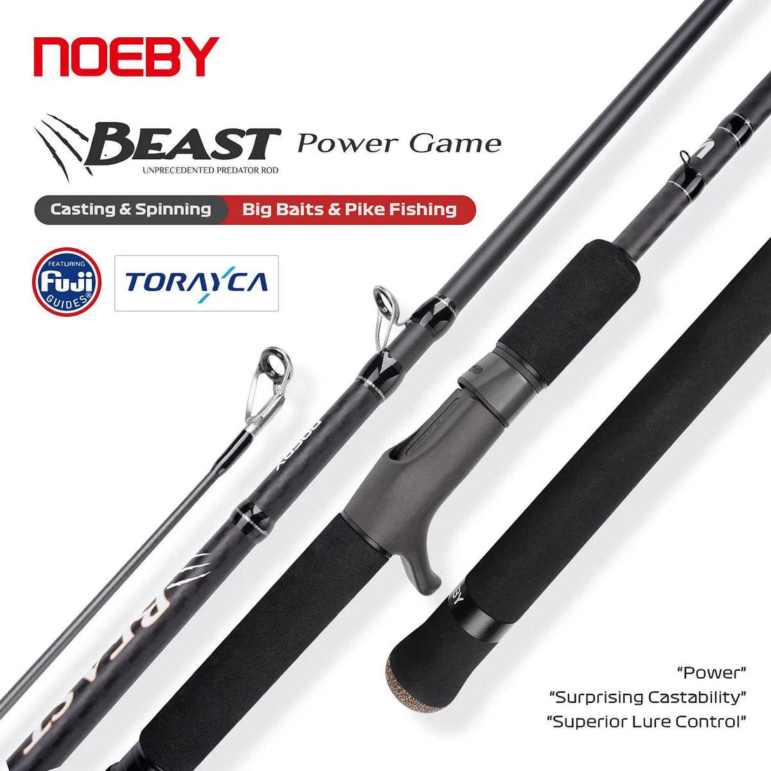 Noeby Beast Power Game Pike Rod - Fish & Cheaps | Fishing & Outdoor Gear