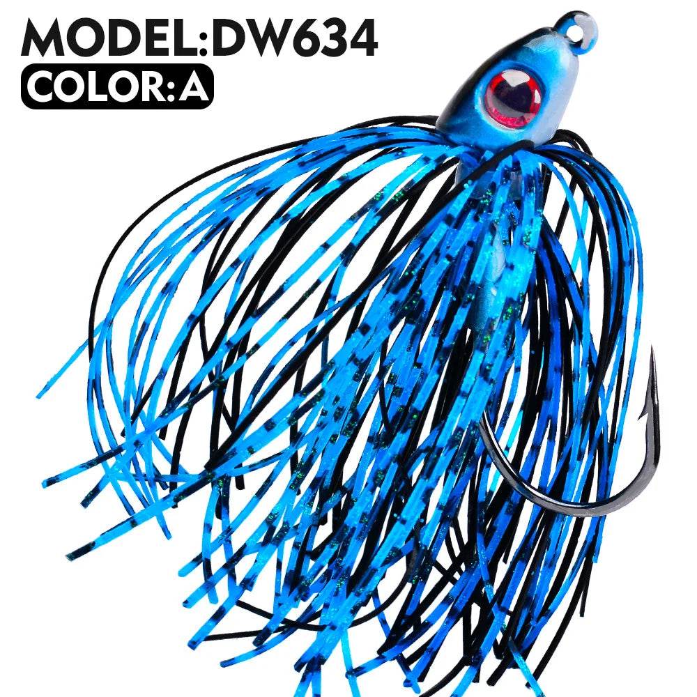 PROBEROS Weedless Spinnerbait Jig - Fish & Cheaps | Fishing & Outdoor Gear