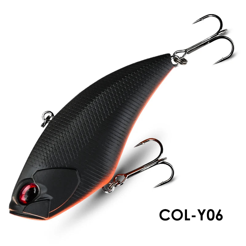 MEREDITH Lipless Crankbait Vibe lure 85mm 24g Wobblers Fishing lure  Sinking Artificial Baits Bass Pike Crap Perch