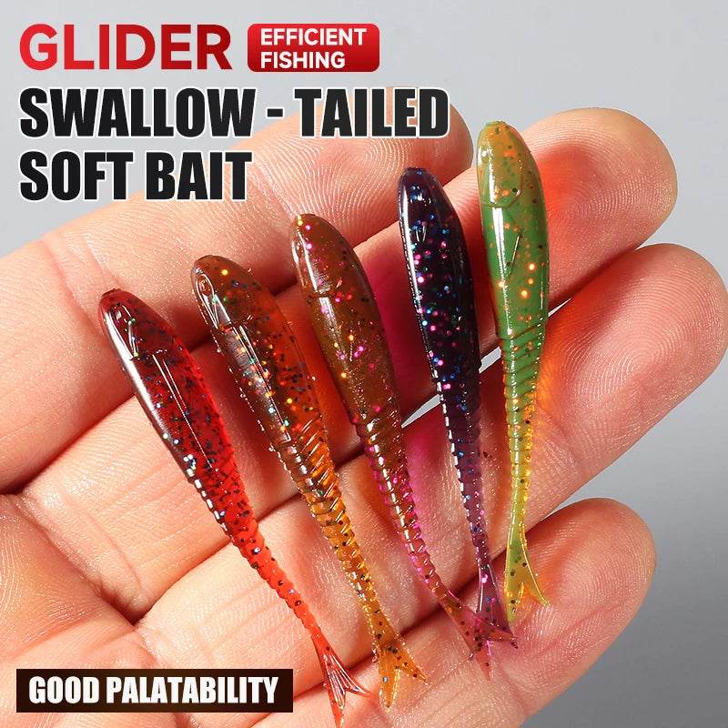 Supercontinent Soft Bait Glider – 5.5cm/3cm ForkTail Tremor Lure - Fish & Cheaps | Fishing & Outdoor Gear