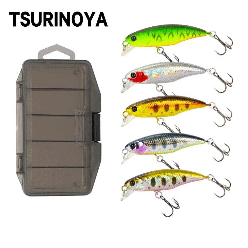 TSURINOYA 48S Sinking Minnow Lure Kit - Fish & Cheaps | Fishing & Outdoor Gear