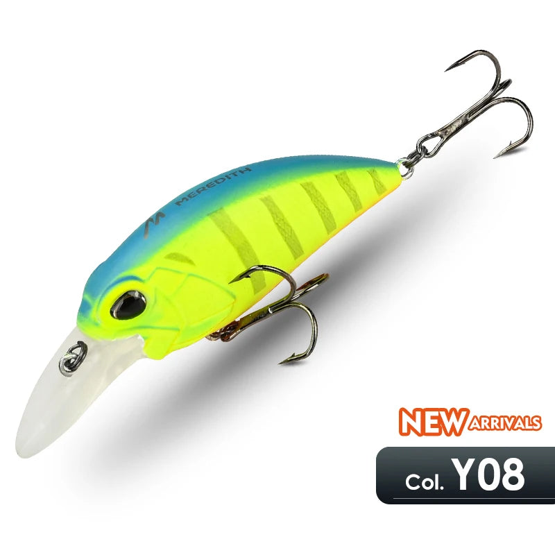 MEREDITH JERK CRANK M65 Floating 14g Hard Bait