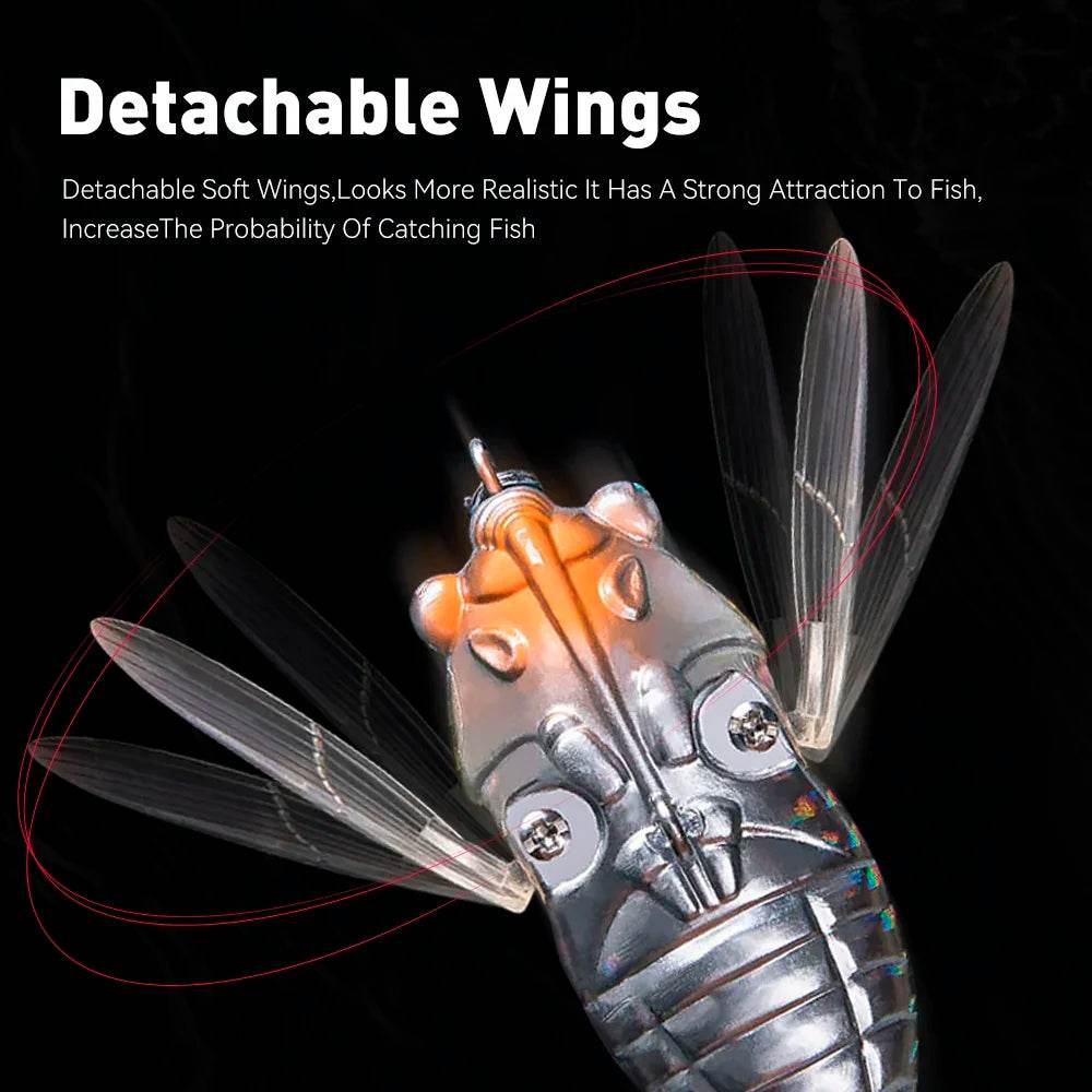 Kingdom Bionic Cicada Topwater Lure - Fish & Cheaps | Fishing & Outdoor Gear