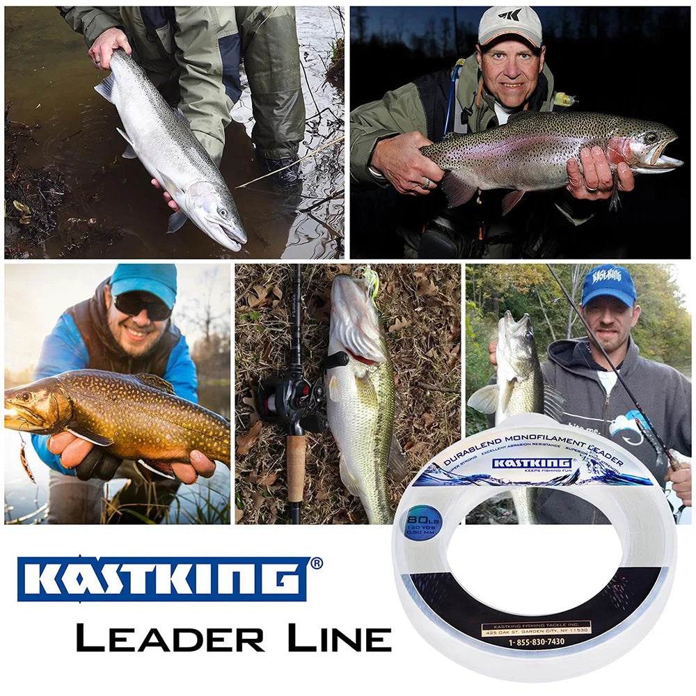 KastKing 20-200LB 110M 0.40-1.40mm Nylon Fishing Line