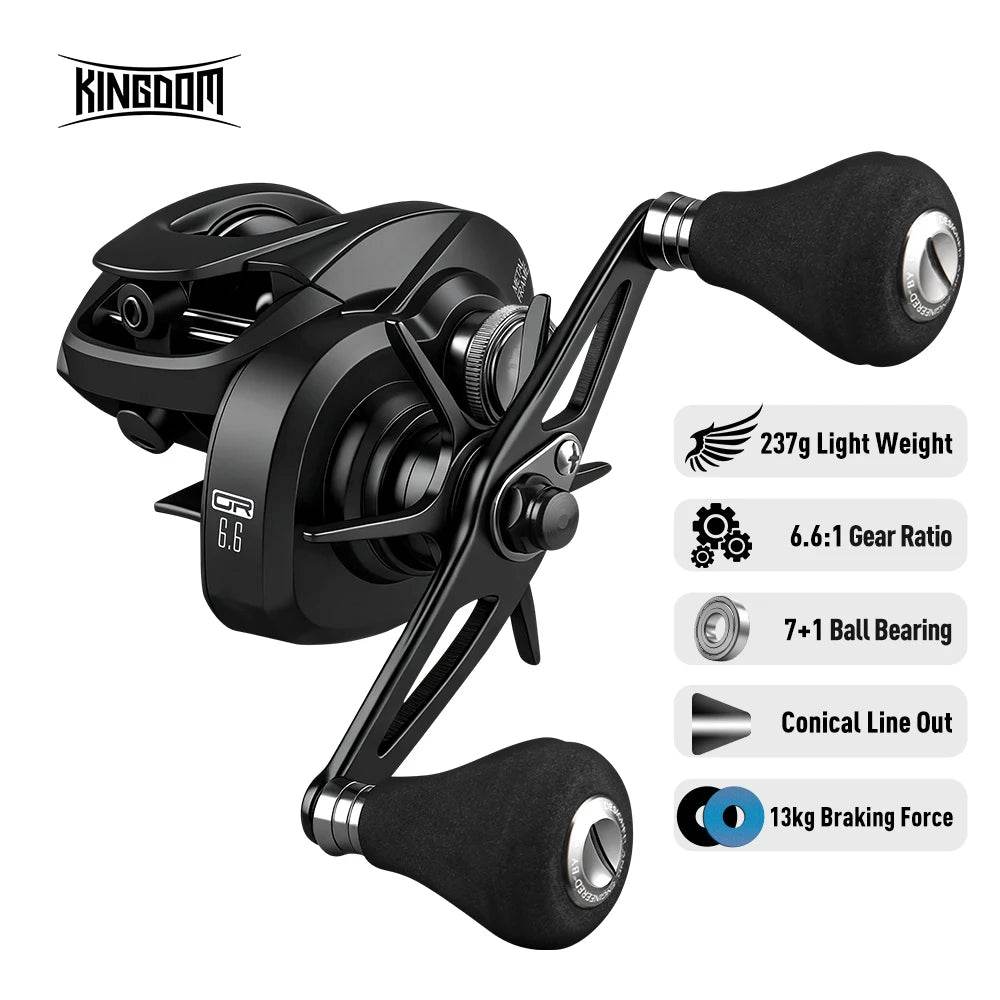 Kingdom Macro Monster Baitcasting Reel – Power Meets Precision - Fish & Cheaps | Fishing & Outdoor Gear