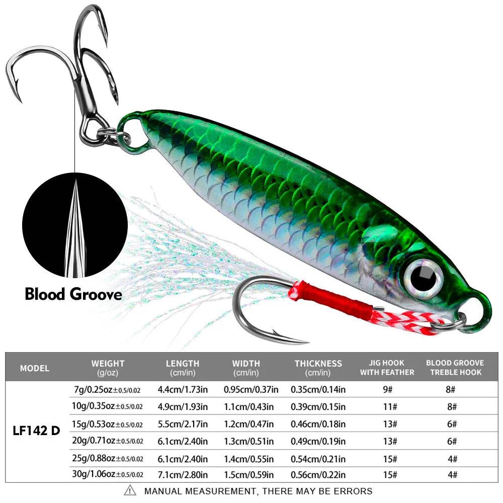 PROBEROS Long-Distance Luya Iron Plate Lure - Fish & Cheaps | Fishing & Outdoor Gear