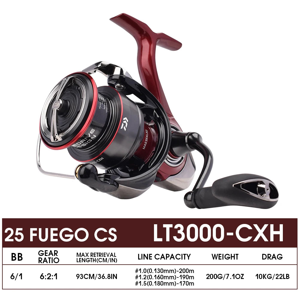 Daiwa Fuego CS LT 2025 Fishing Spinning Reel