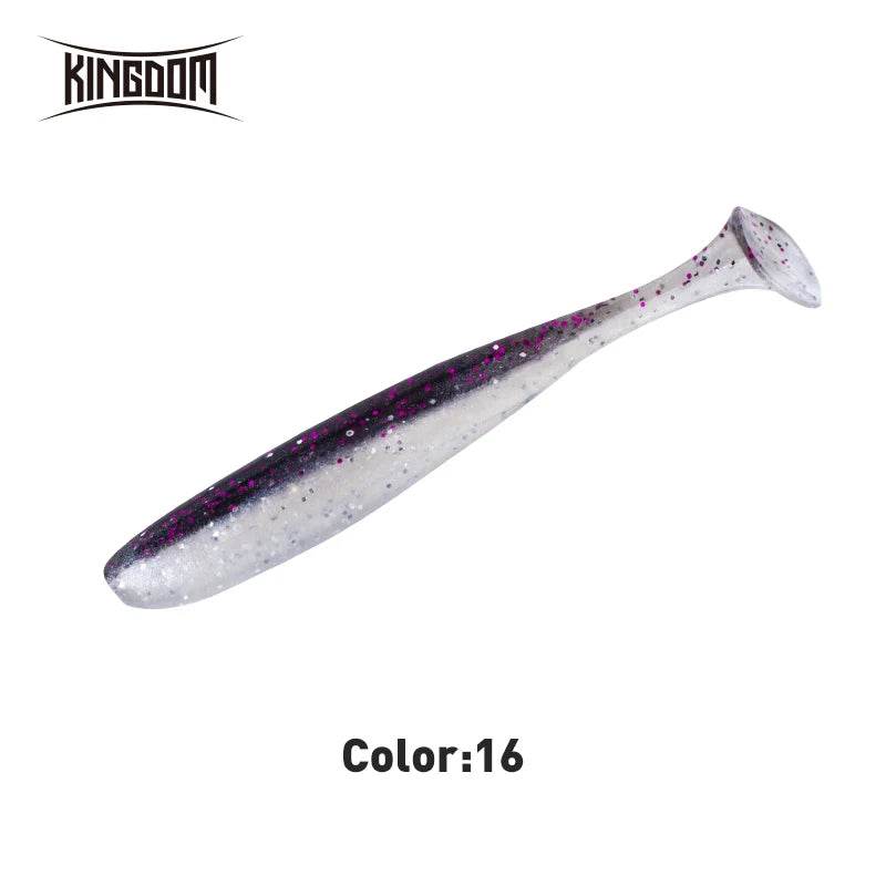KINGDOM Soft Silicone Lures – Lifelike Swimbaits Pack - Fish & Cheaps | Fishing & Outdoor Gear