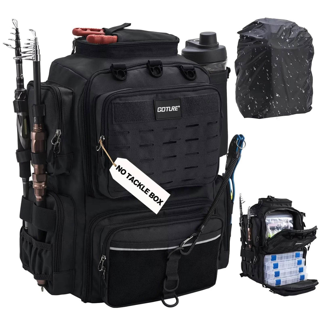 Goture Multifunctional Fishing Backpack 55L - Fish & Cheaps | Fishing & Outdoor Gear