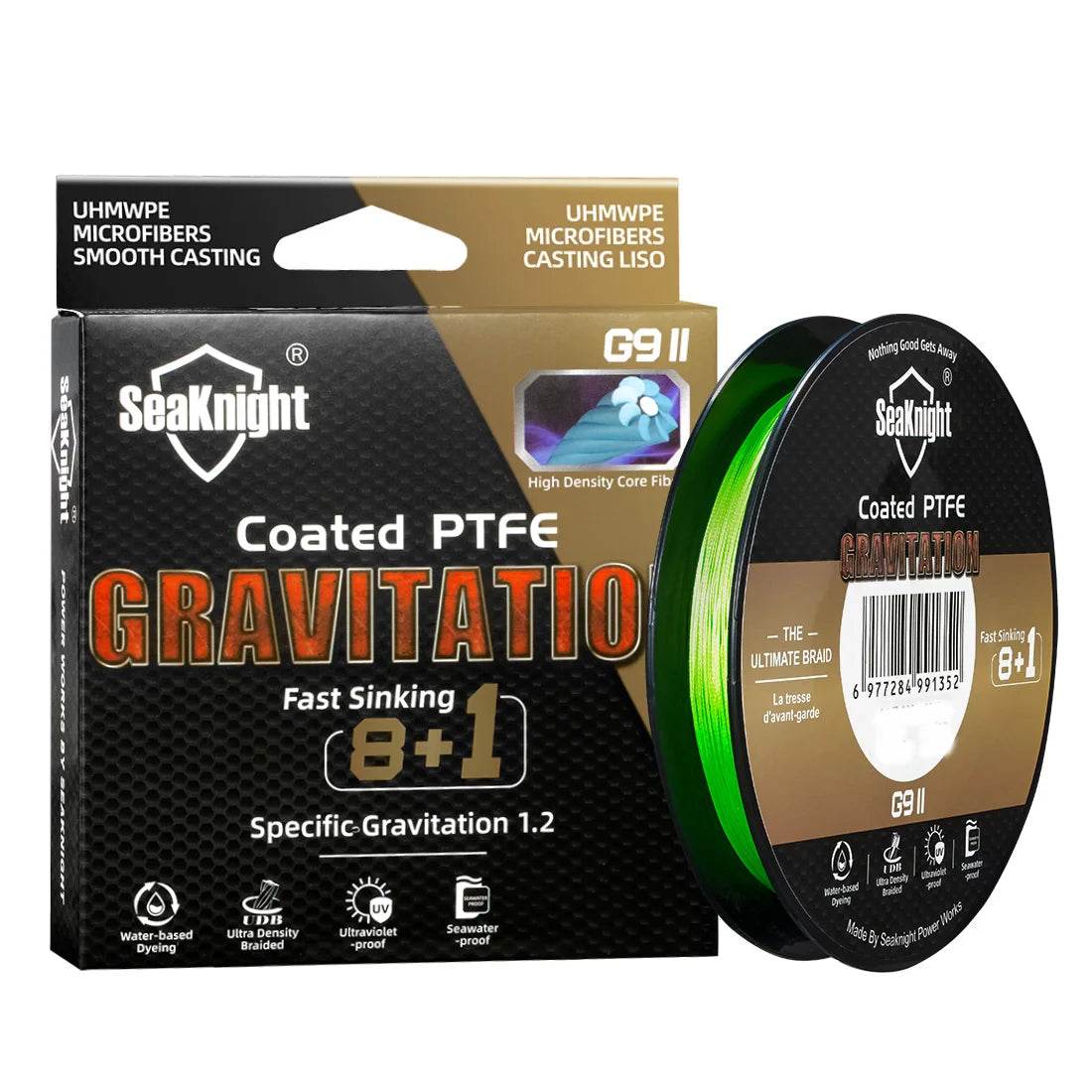 SeaKnight Gravitation G9II Sinking Braid - Fish & Cheaps | Fishing & Outdoor Gear