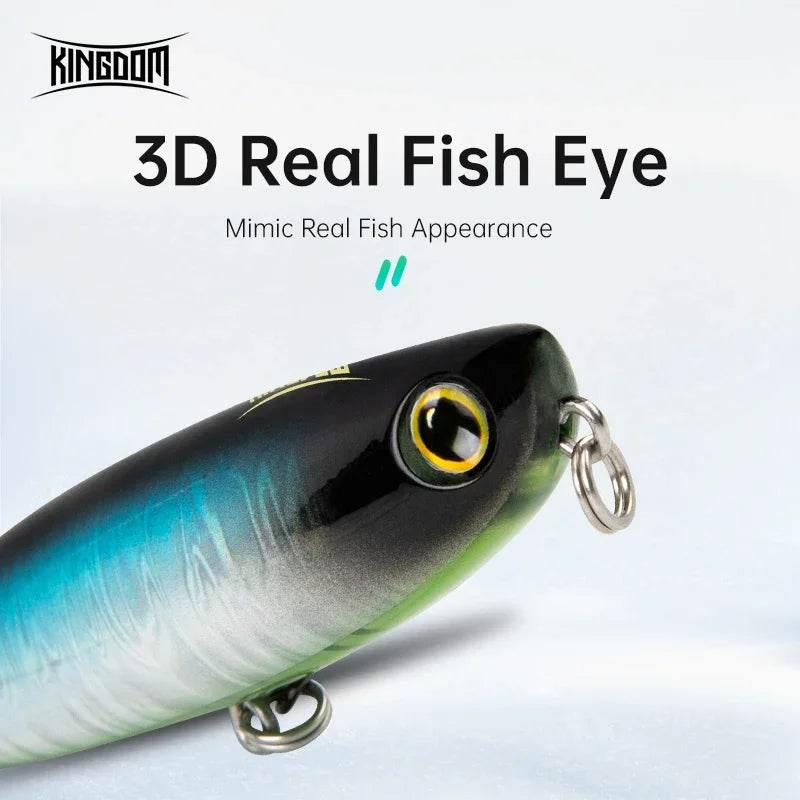 Kingdom Z Dog Topwater Pencil Lure - Fish & Cheaps | Fishing & Outdoor Gear