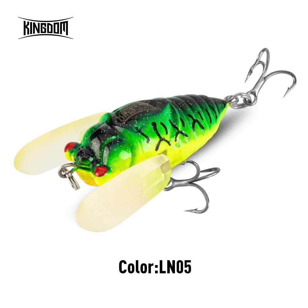 Kingdom Bionic Cicada Topwater Lure - Fish & Cheaps | Fishing & Outdoor Gear