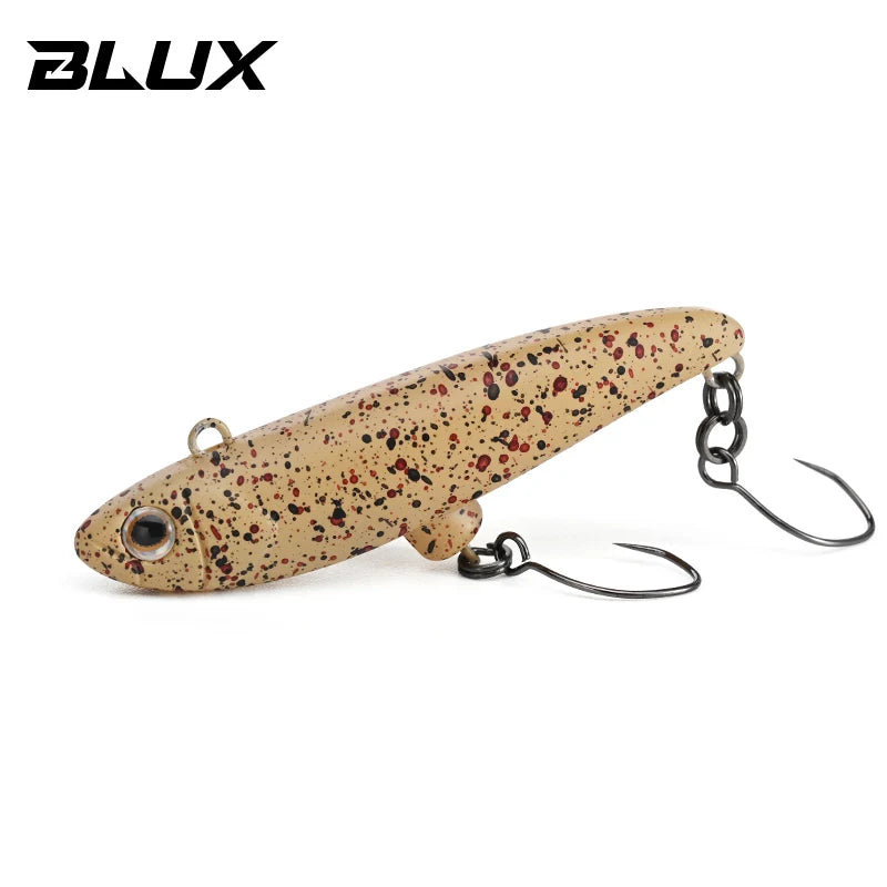 BLUX Dartrun 46mm 4.3g Lipless Sinking Plug Fishing Lure Crankbait Stream Area Trout Darts Plastic Artificial Bait Tackle