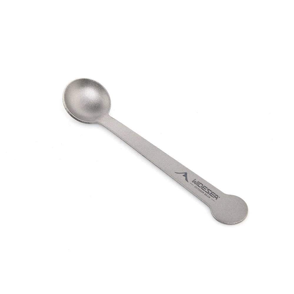 Widesea Titanium Camping Coffee Cup & Mixing Spoon - Fish & Cheaps | Fishing & Outdoor Gear