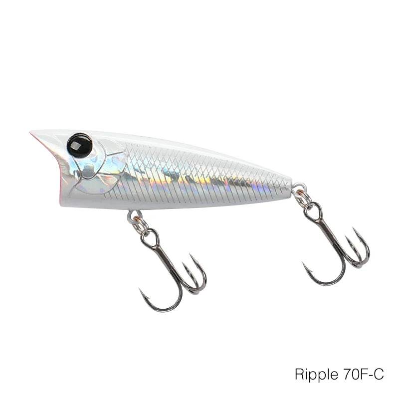 TSURINOYA 70F Popper Ripple – Surface Casting Lure - Fish & Cheaps | Fishing & Outdoor Gear