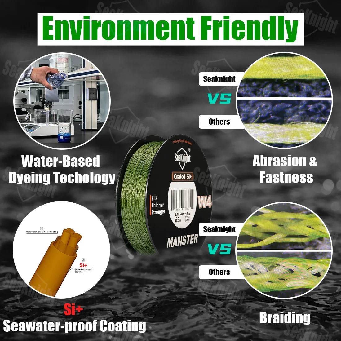 SeaKnight W4 Ultra-Thin Braided Line - Fish & Cheaps | Fishing & Outdoor Gear