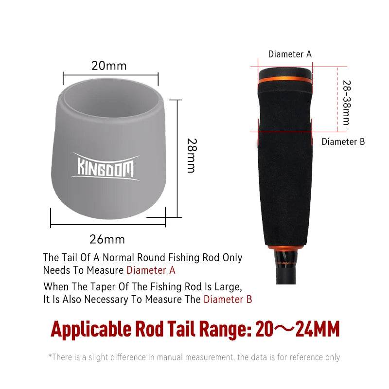Kingdom Silicone Rod Plug Protector - Fish & Cheaps | Fishing & Outdoor Gear