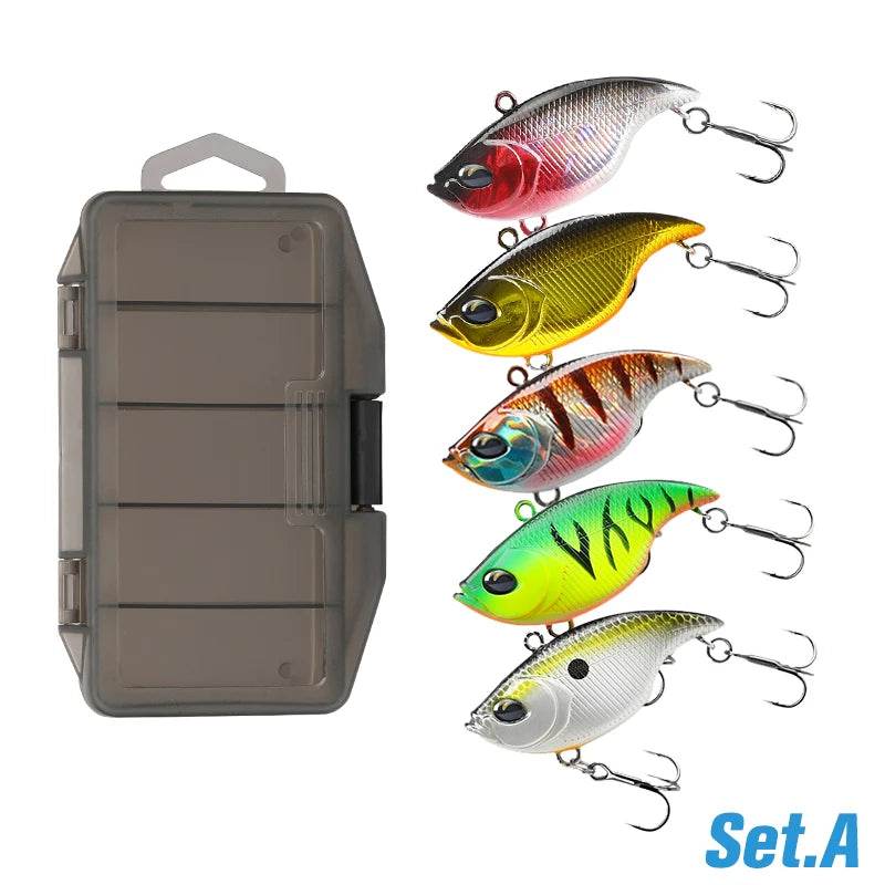 TSURINOYA 50S TEMPTER VIB Lure Kit - Fish & Cheaps | Fishing & Outdoor Gear