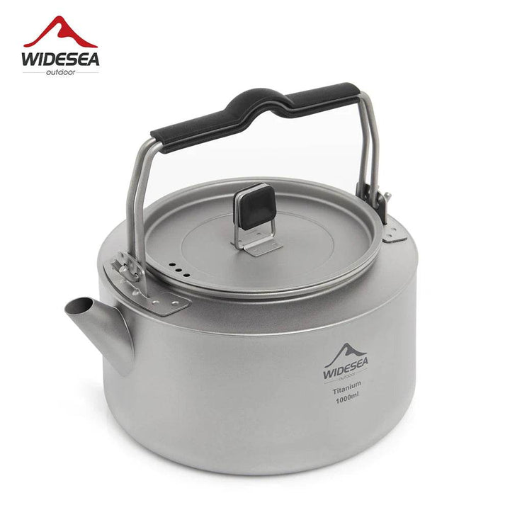 Widesea Titanium Camping Kettle - Fish & Cheaps | Fishing & Outdoor Gear