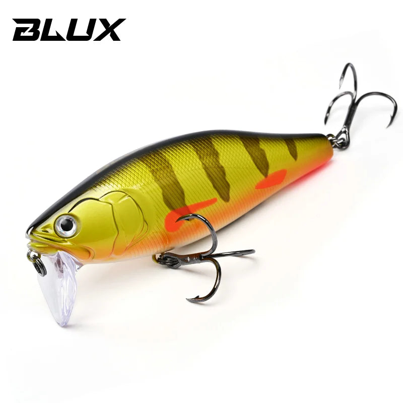 BLUX GIAN 105F Minnow Topwater Fishing Lure 108mm 30g Crank Floating Swimming Hard Bait Noise System Wobbler Shad For Bass Pike