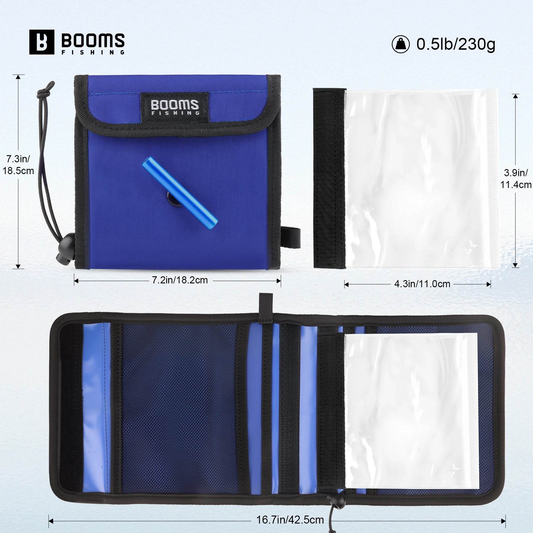 Booms 12-Pocket Tackle Accessory Storage Bag - Fish & Cheaps | Fishing & Outdoor Gear