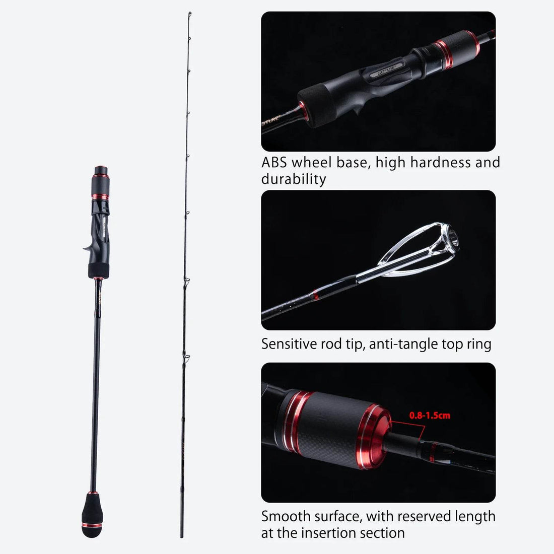 Goture POLLUX Slow Jigging Rod – Fuji Guide, Ultralight Carbon - Fish & Cheaps | Fishing & Outdoor Gear