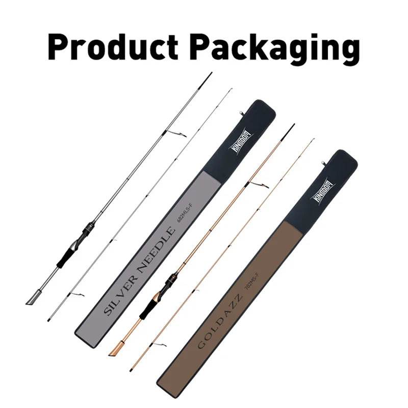 Kingdom Golden Silver Needle Ultralight Rod - Fish & Cheaps | Fishing & Outdoor Gear