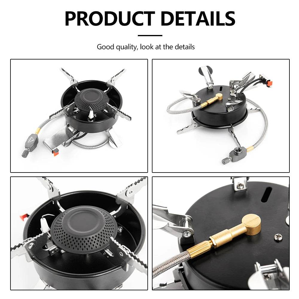 Widesea 3200W Foldable Camping Stove - Fish & Cheaps | Fishing & Outdoor Gear