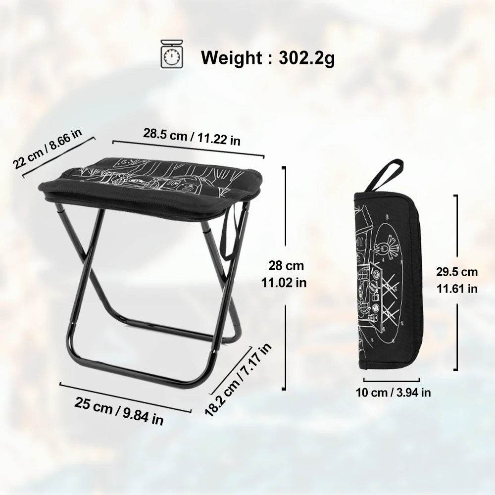 Widesea Foldable Camping Stool - Fish & Cheaps | Fishing & Outdoor Gear