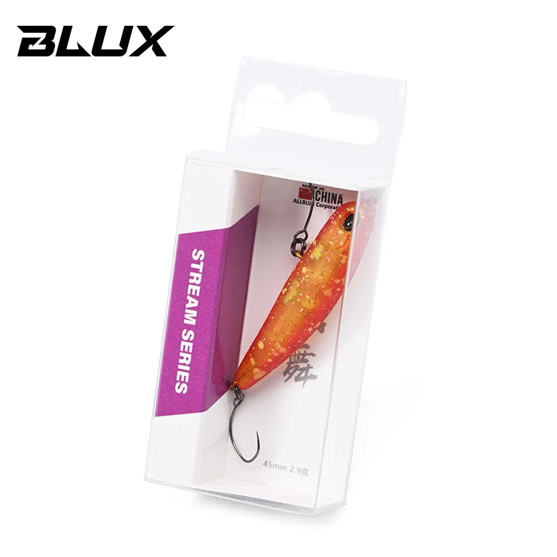 BLUX SWAVER S 45mm 2.9g Lipless Sinking Pencil Plug Fishing Lure Stream Area Trout Plastic Stick Saltwater Artificial Bait