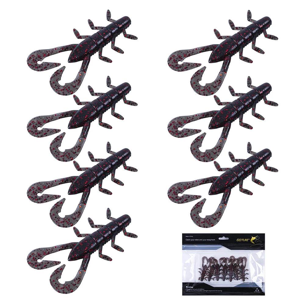 Goture 65mm Soft Bait Lure Set - Fish & Cheaps | Fishing & Outdoor Gear