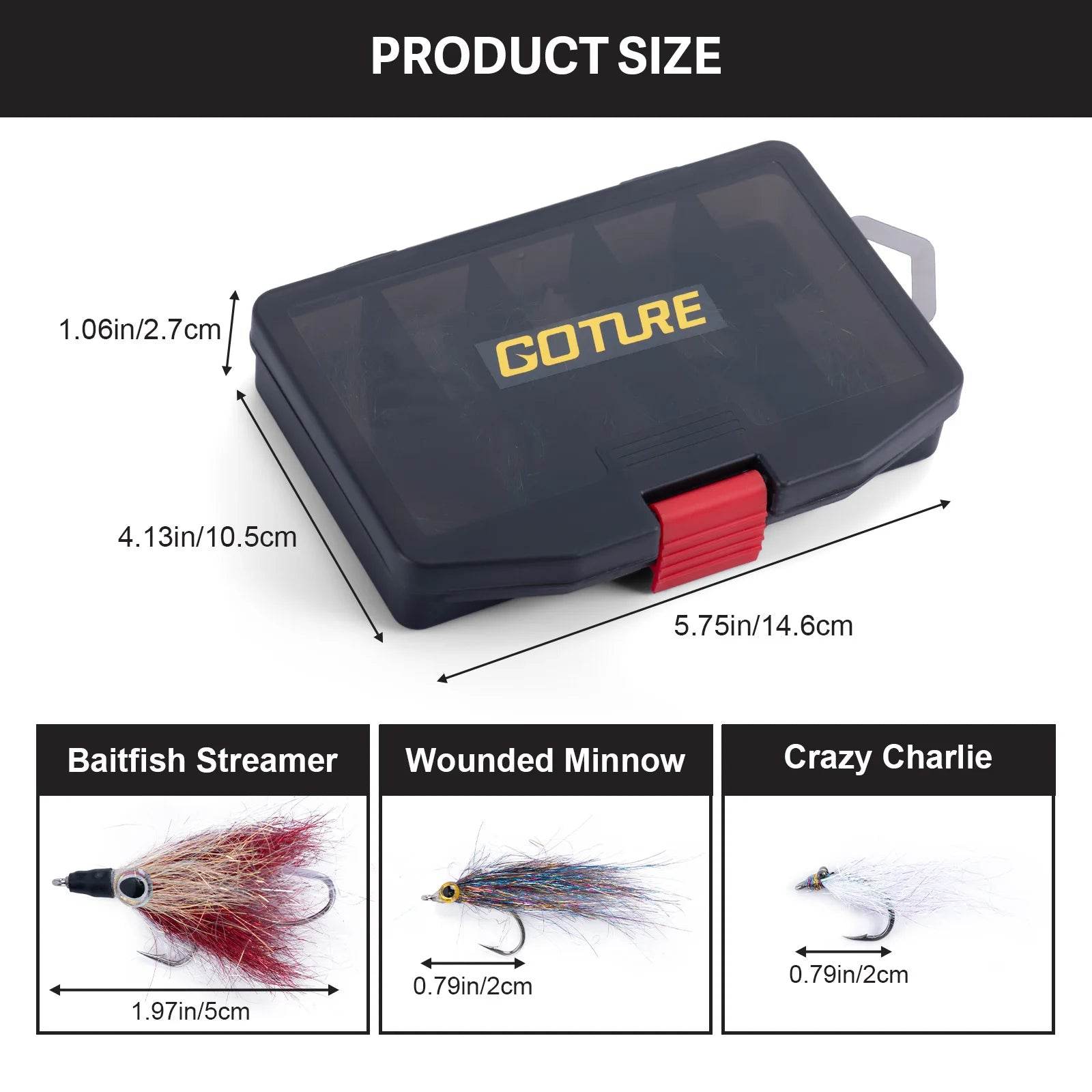 Goture 2box Fly Insect Lure Set - Fish & Cheaps | Fishing & Outdoor Gear