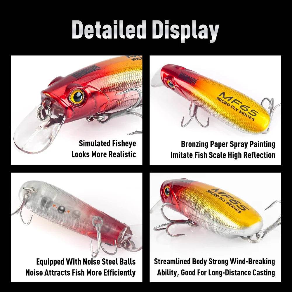 Kingdom Micro Minnow Twitchbait - Fish & Cheaps | Fishing & Outdoor Gear