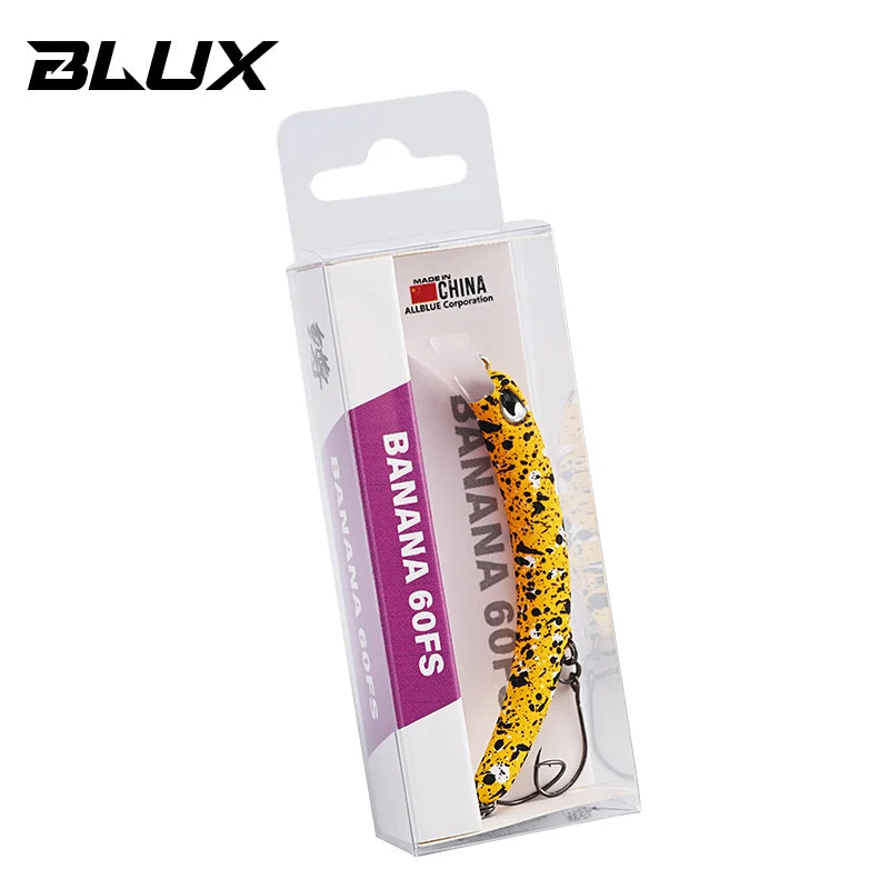 BLUX BANANA 60S Crankbait 2.8g 60mm BFS Area Trout Wobbler Fishing Lure Freshwater Minnow Crank Artificial Hard Bait Tackle