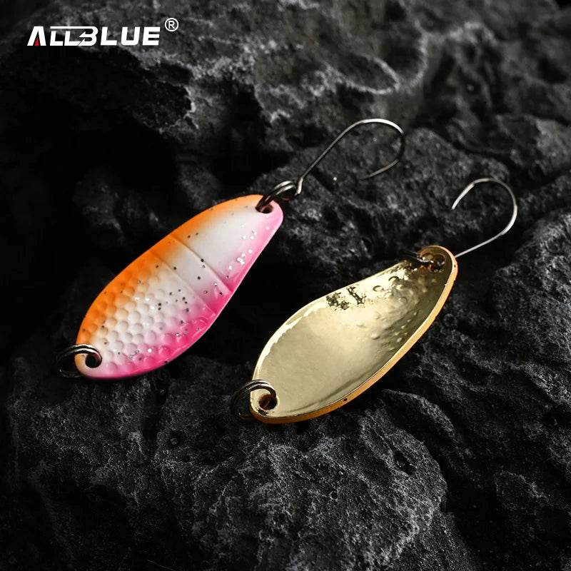 ALLBLUE Mini Spoon Lure – Copper Brass, 3g - Fish & Cheaps | Fishing & Outdoor Gear