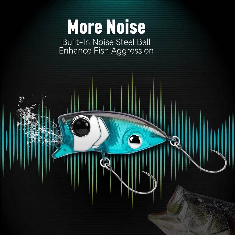 Kingdom Micro Minnow 35mm Floating Popper - Fish & Cheaps | Fishing & Outdoor Gear